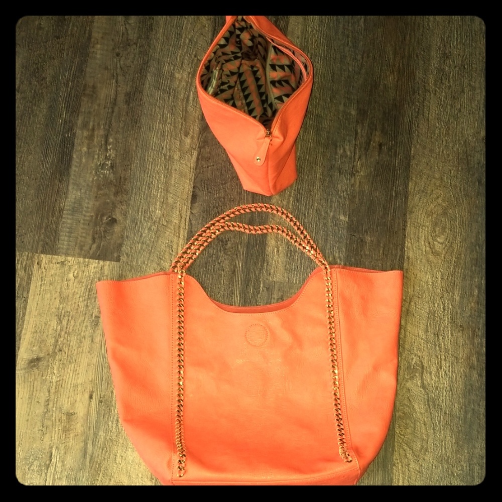 Purse with inside bag